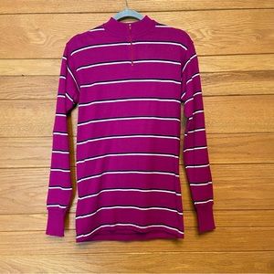 Vintage Giordana Sport purple striped cycling sweater